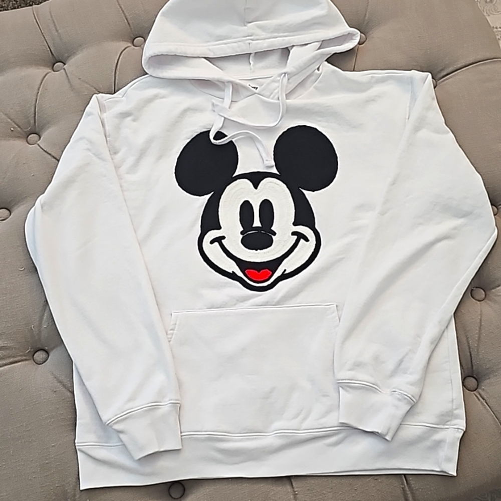 Embroidered Mickey Hoodie